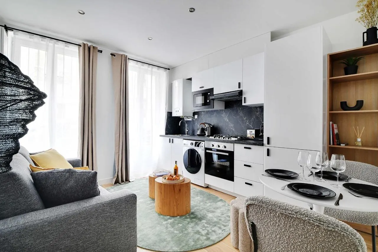Welcoming Apartment - 1Br-4P - Sacre-Coeur Париж